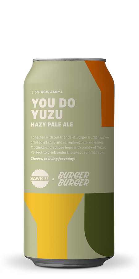 Burger Burger x Sawmill | You do Yuzu