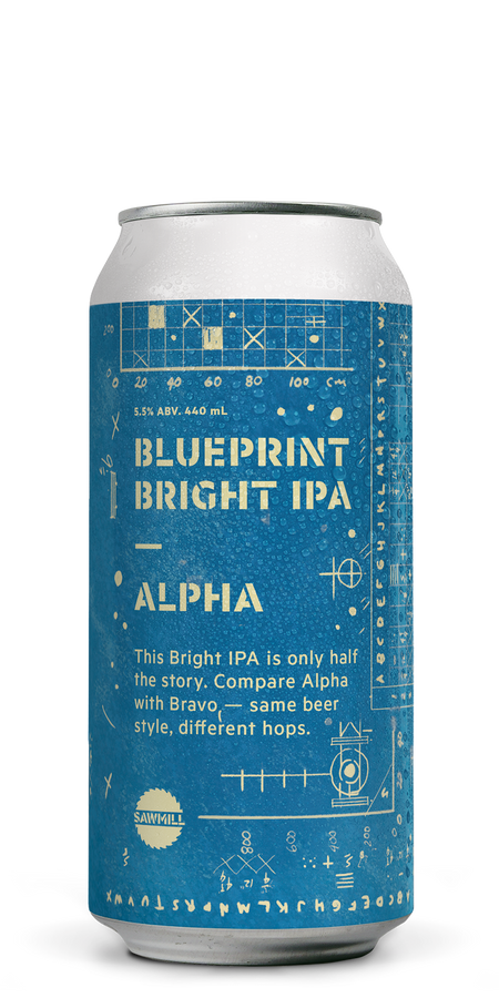 Blueprint Bright IPA | Alpha