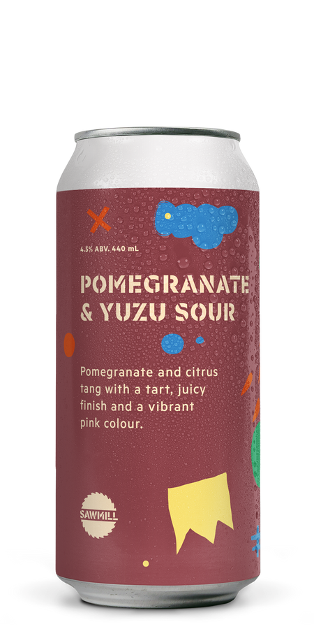 Pomegranate & Yuzu Sour