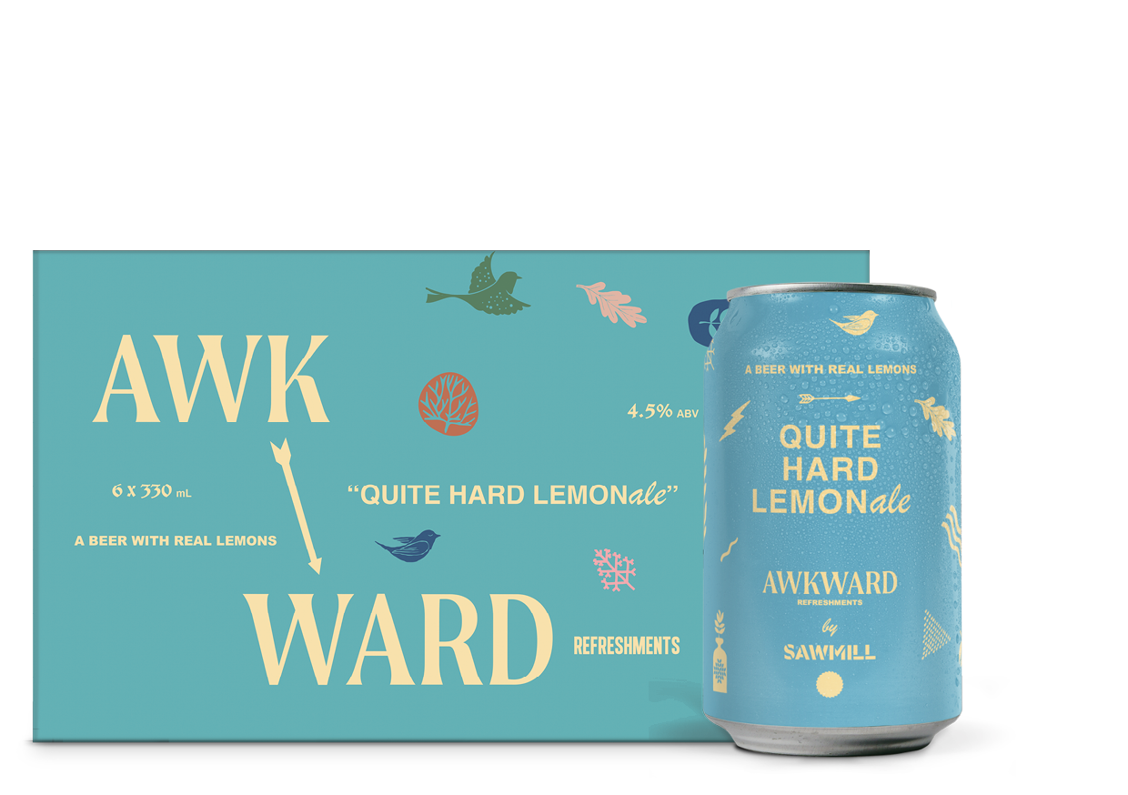 AWKWARD Quite Hard Lemonale