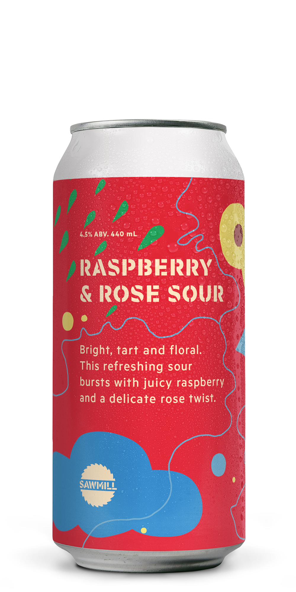 Raspberry & Rose Sour
