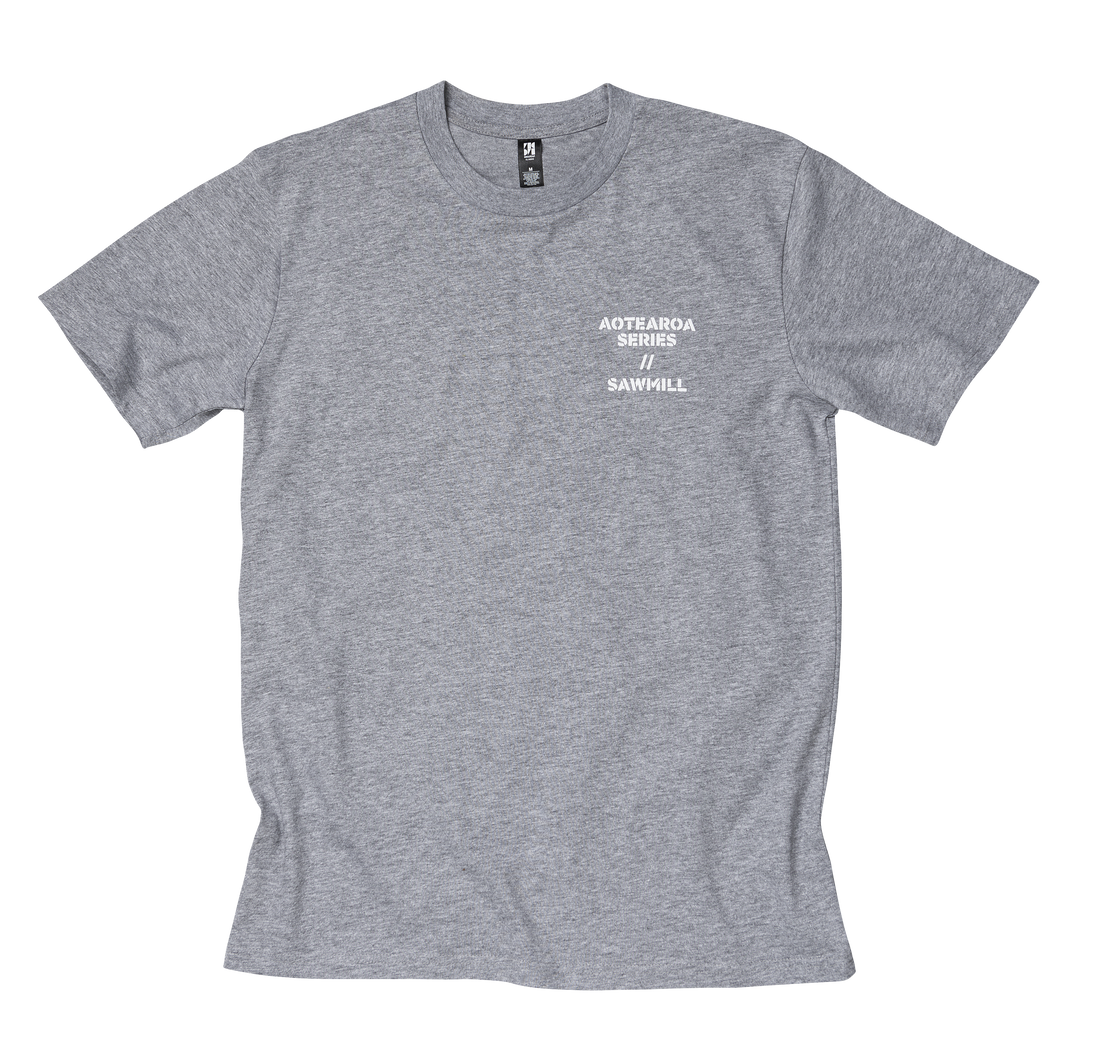 Aotearoa Series Tee | Grey Marle
