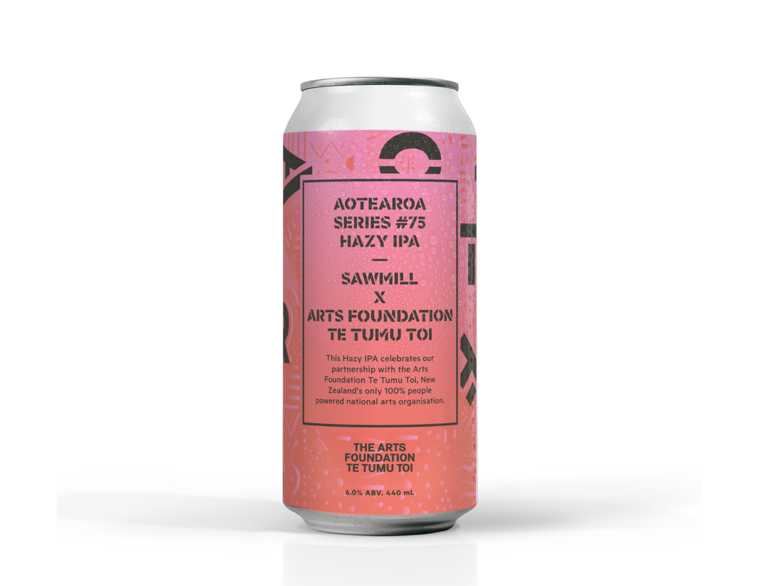 Aotearoa Series #75 | The Arts Foundation Te Tumu Toi Hazy IPA