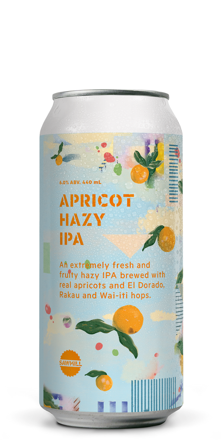 Sawmill Apricot Hazy IPA Sawmill Apricot Hazy IPA
