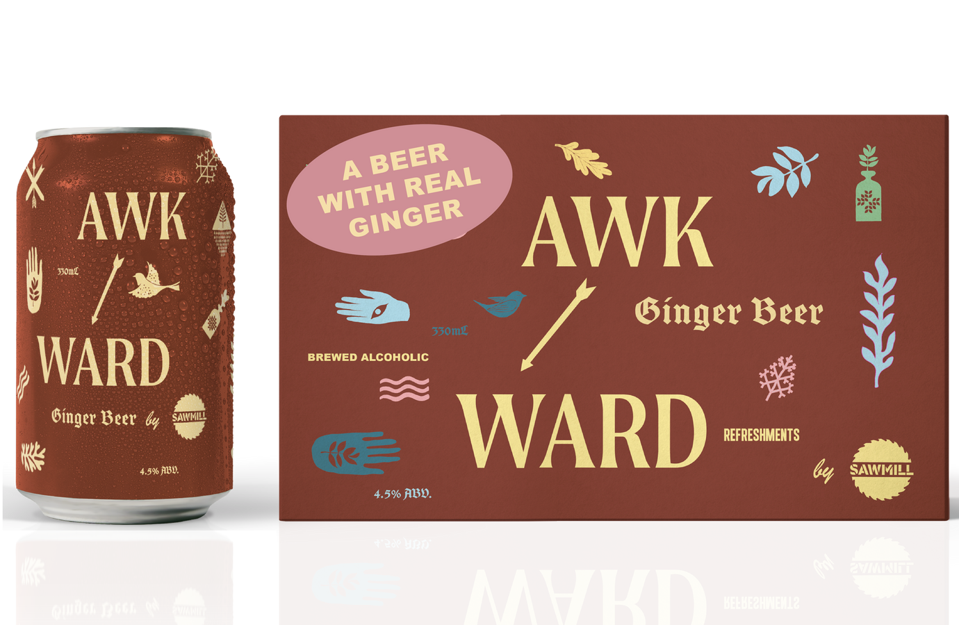 AWKWARD Ginger Beer