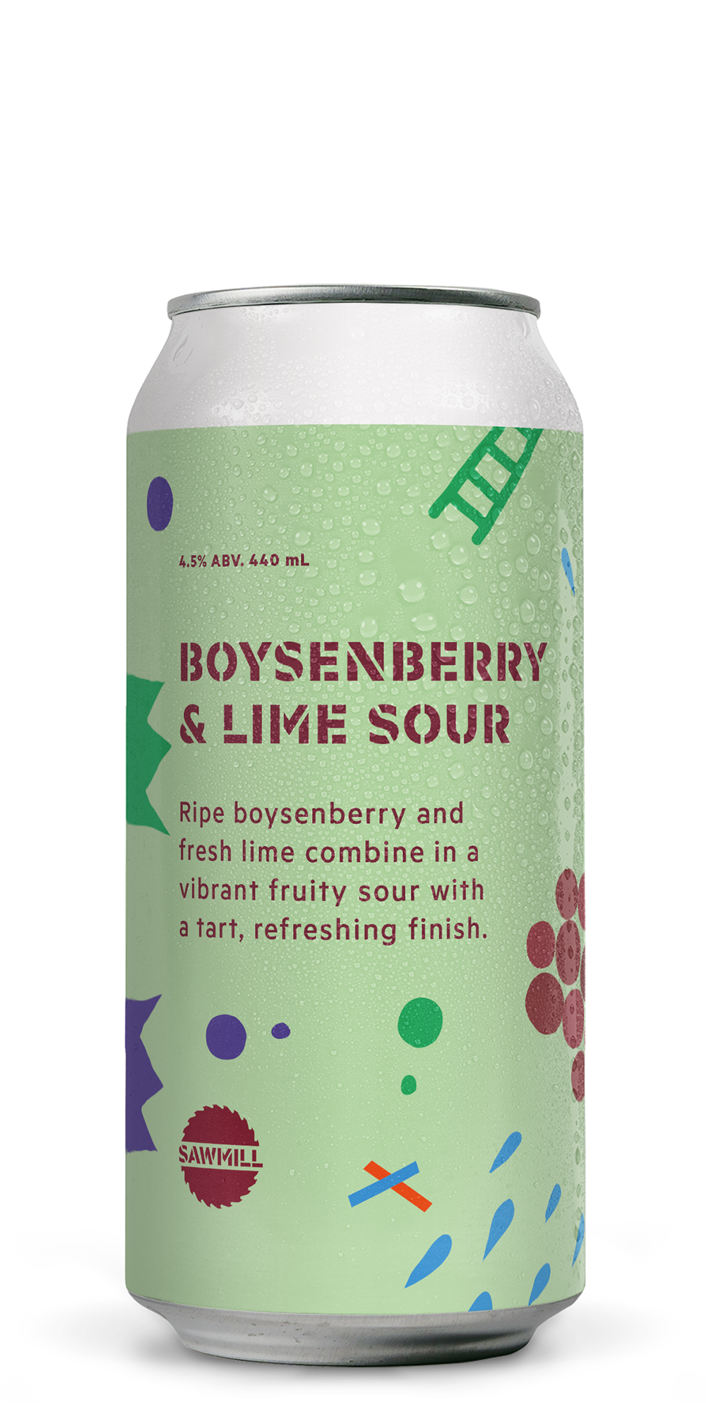 Boysenberry & Lime Sour