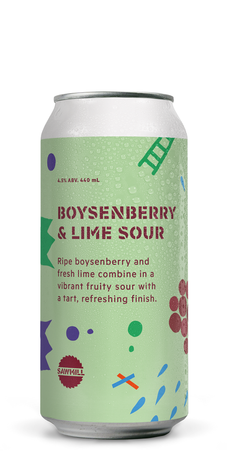Boysenberry & Lime Sour