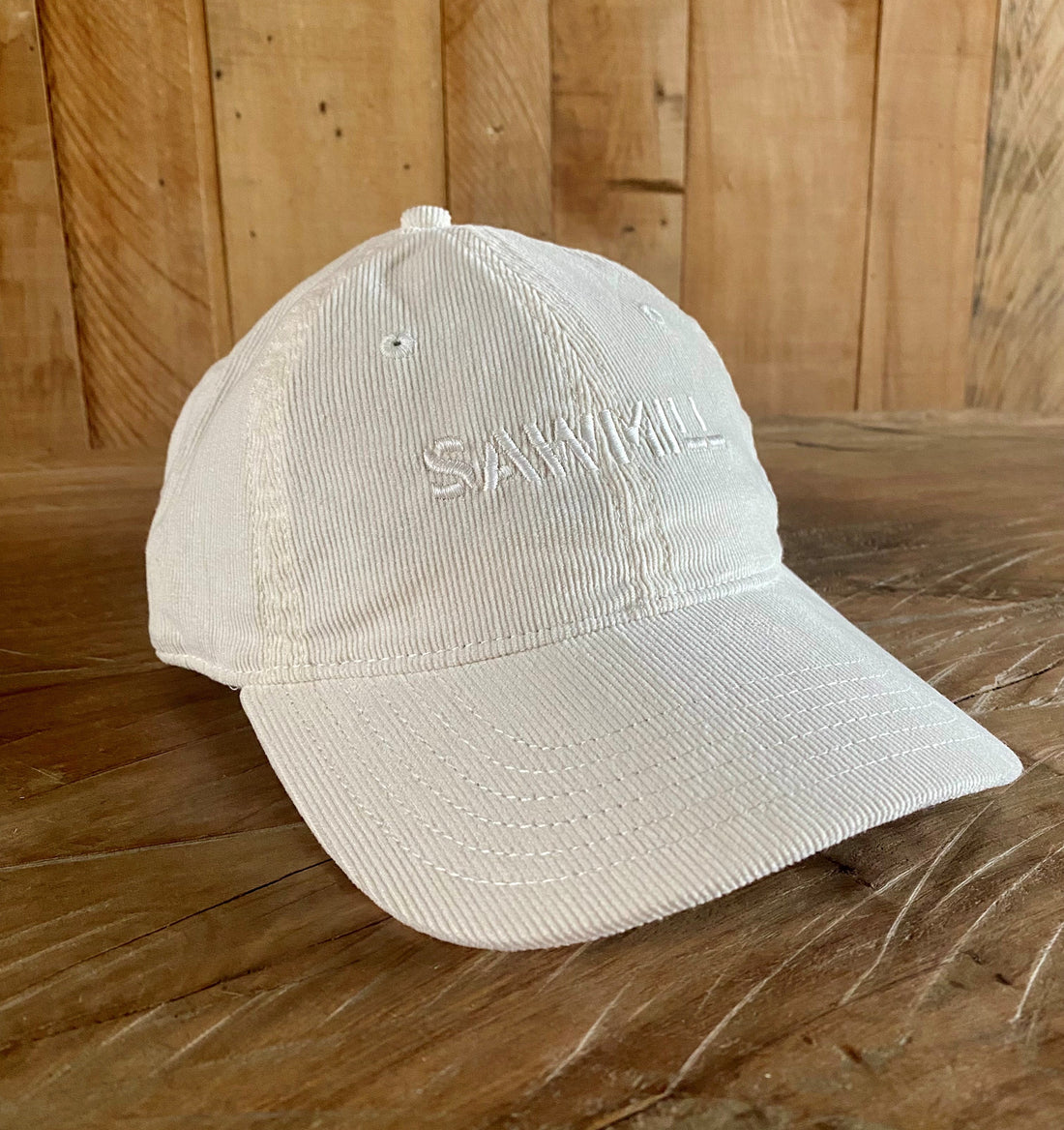 Sawmill Cord Cap Ecru