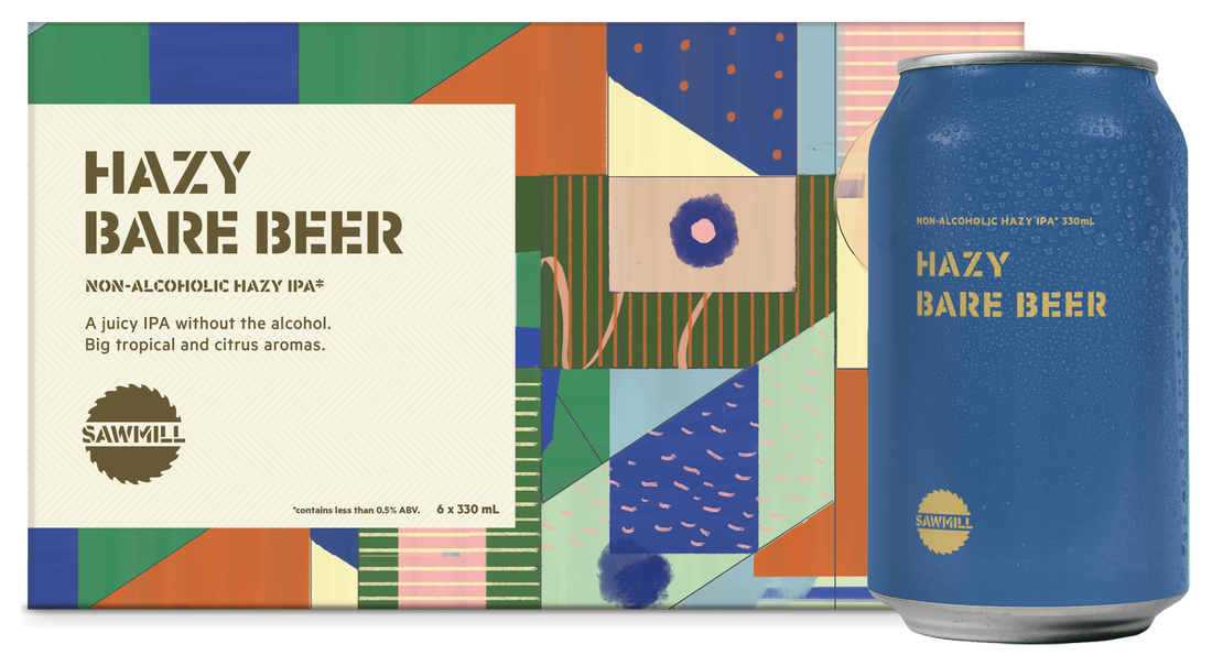 Hazy Bare Beer / Non-alcoholic hazy IPA*