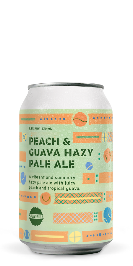 Peach & Guava Hazy Pale Ale