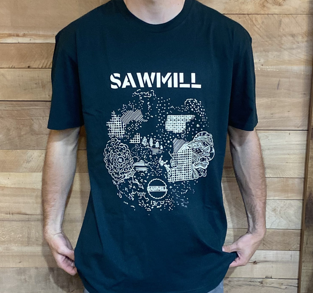Sawmill Tee | Pine Green