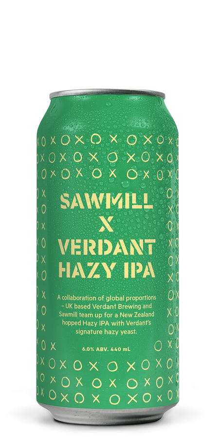 Sawmill X Verdant Hazy IPA