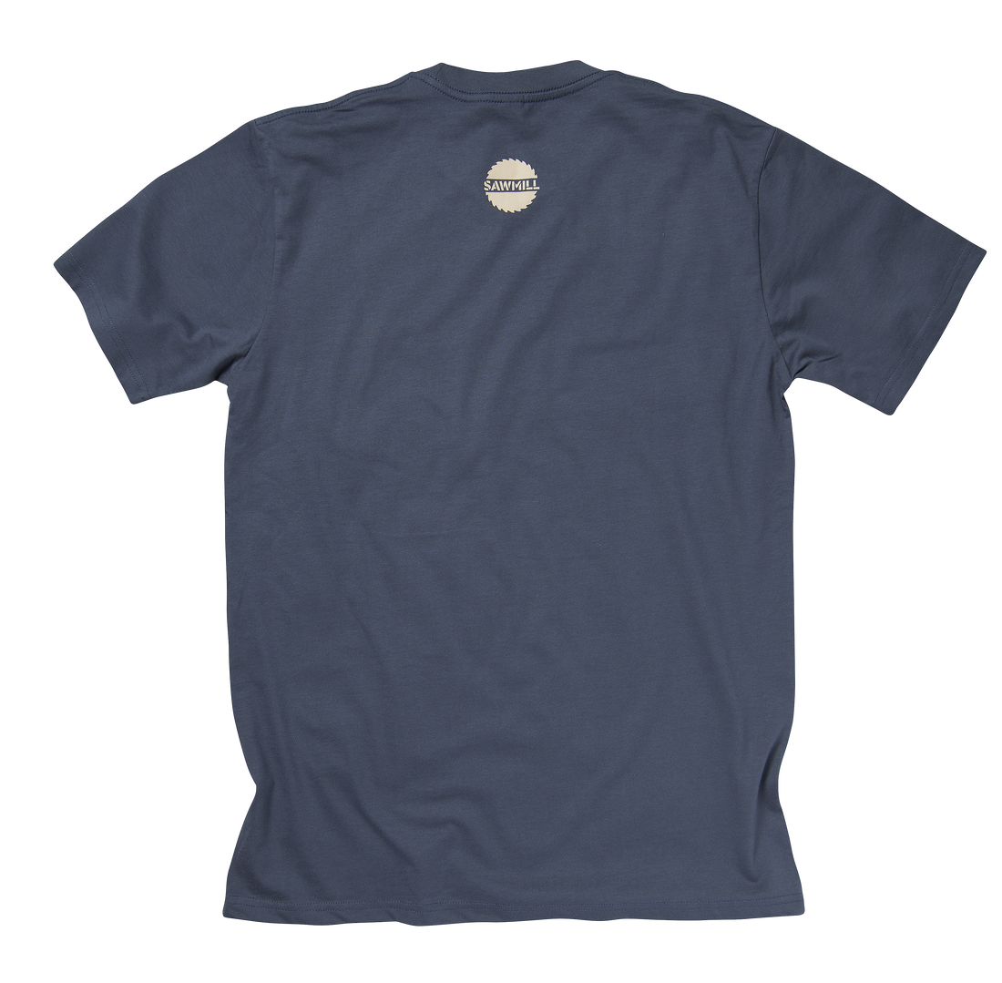 Sawmill pocket tee | Petrol Blue