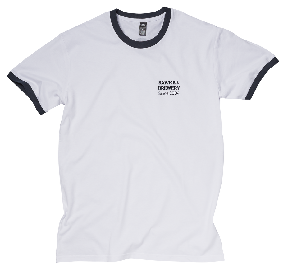 Sawmill Ringer tee | White/Navy