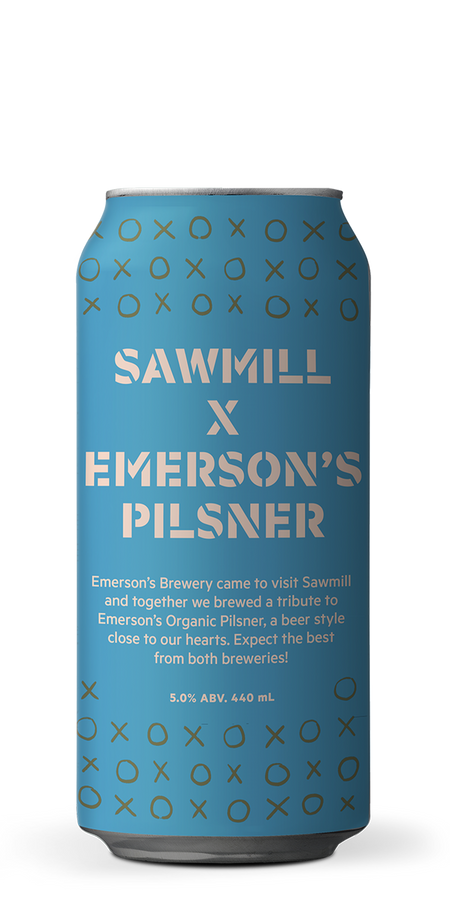 Sawmill x Emerson's Pilsner