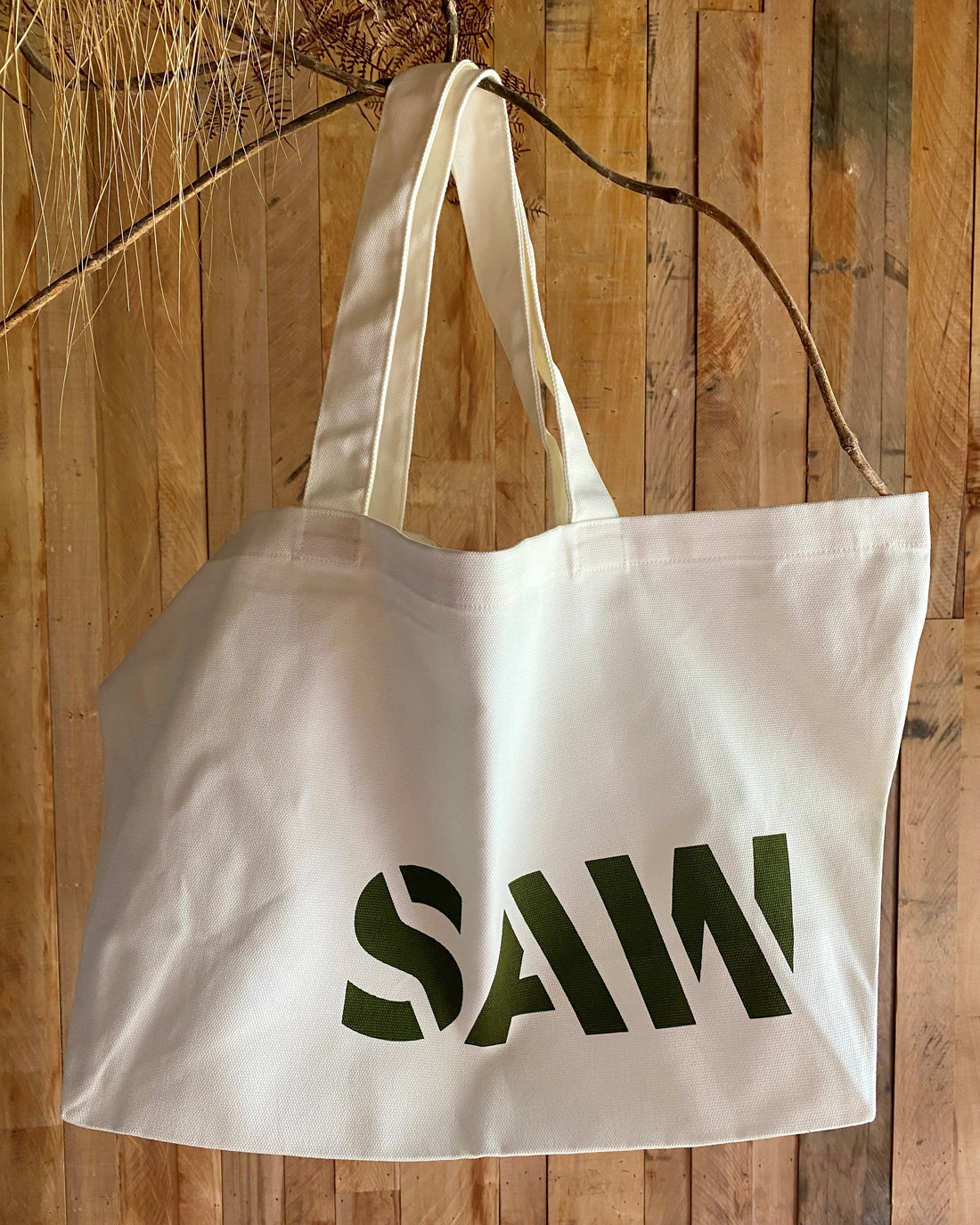 Sawmill Tote Bag - Cream
