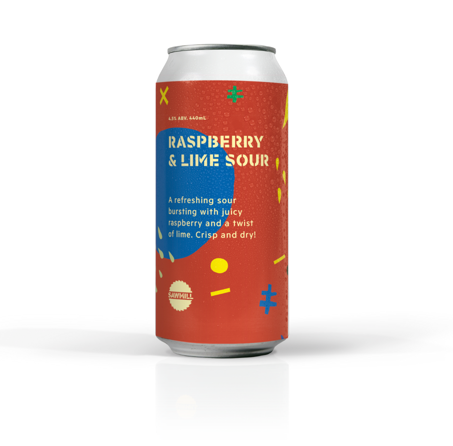 Raspberry & Lime Sour