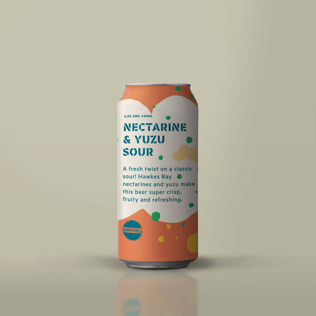 Nectarine & Yuzu Sour