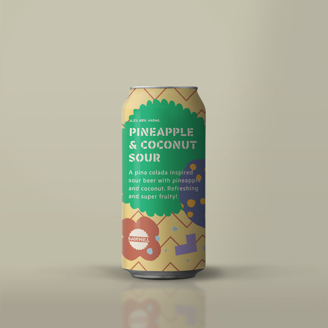 Pineapple & Coconut Sour