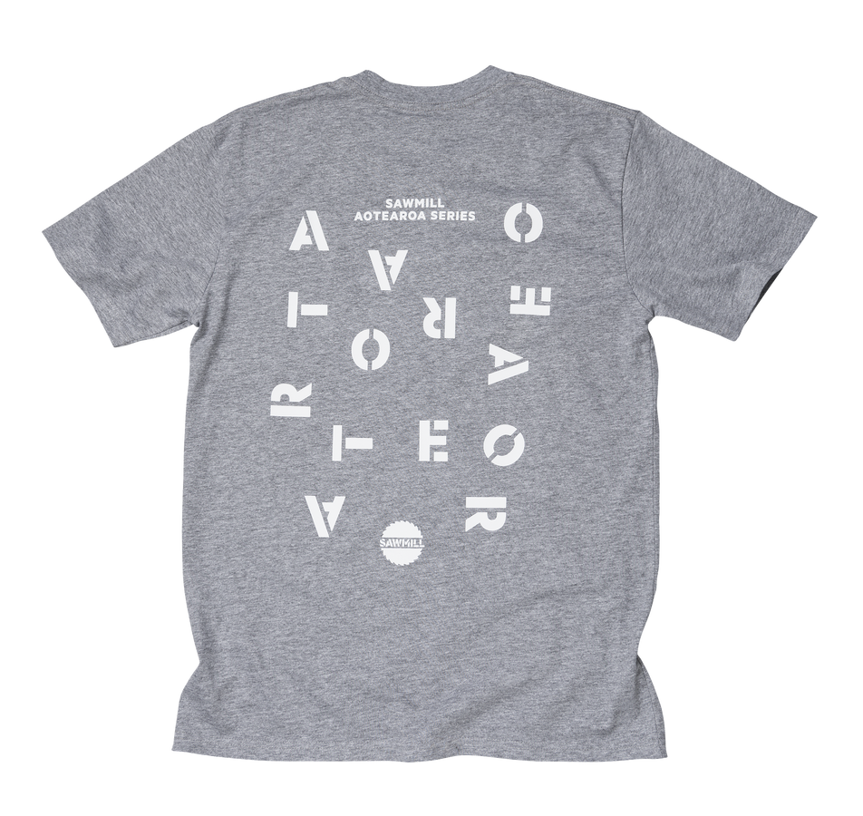 Aotearoa Series Tee | Grey Marle